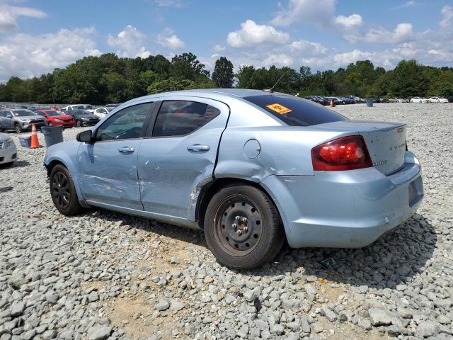 1C3CDZAB1DN567319 - 2013 DODGE AVENGER SE BLUE photo 2