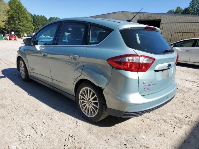 1FADP5BUXDL519500 - 2013 FORD C-MAX SEL TEAL photo 2