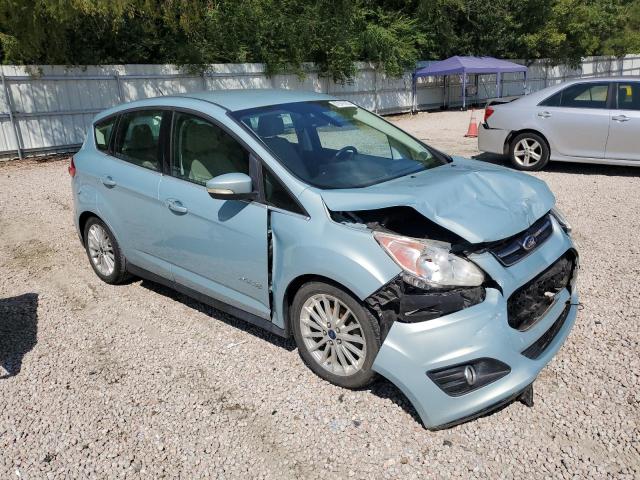 1FADP5BUXDL519500 - 2013 FORD C-MAX SEL TEAL photo 4