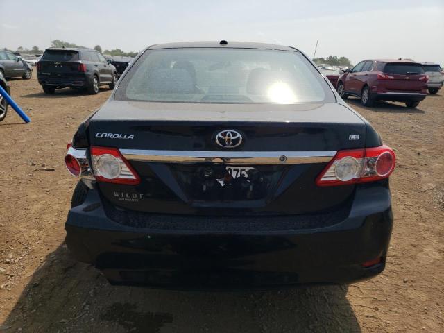 2T1BU4EE3BC624814 - 2011 TOYOTA COROLLA BASE Noir photo 6