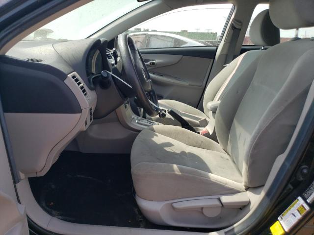 2T1BU4EE3BC624814 - 2011 TOYOTA COROLLA BASE Noir photo 7