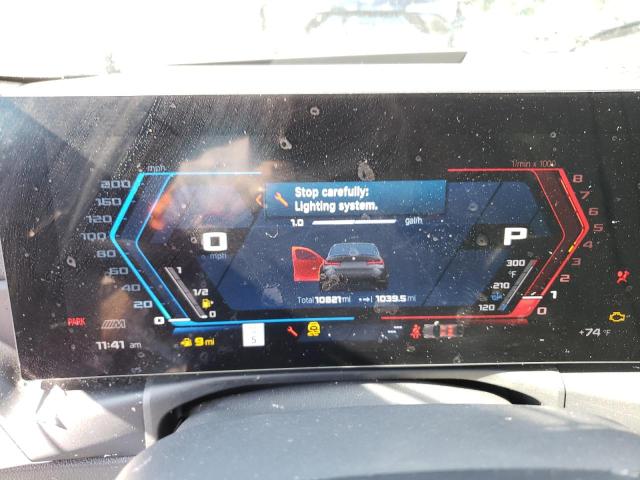 WBS33AY05PFN83910 - 2023 BMW M3 COMPETITION GRAY photo 9