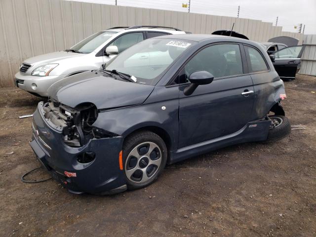 3C3CFFGE2HT547872 - 2017 FIAT 500 ELECTRIC GRAY photo 1