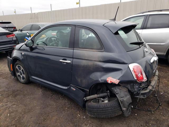 3C3CFFGE2HT547872 - 2017 FIAT 500 ELECTRIC GRAY photo 2