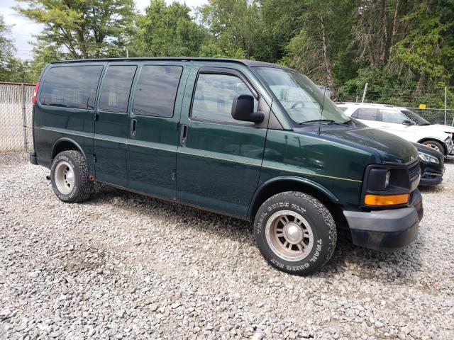 1GNUGBD44A1109313 - 2010 CHEVROLET EXPRESS G1 LS GREEN photo 4