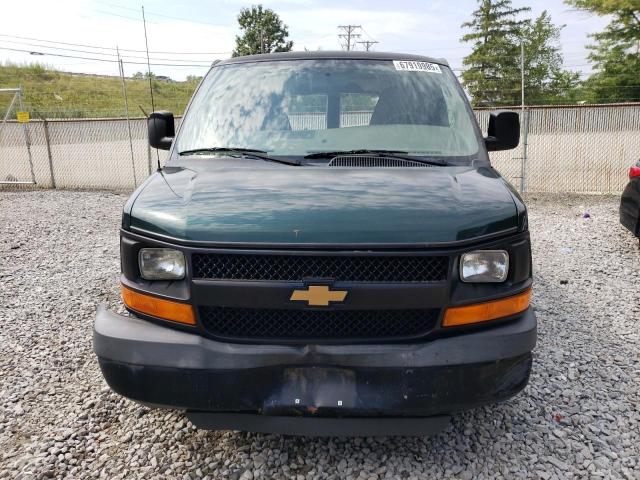 1GNUGBD44A1109313 - 2010 CHEVROLET EXPRESS G1 LS GREEN photo 5