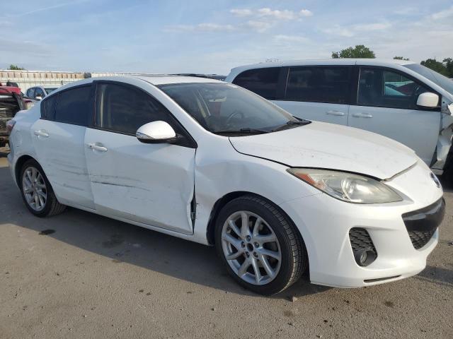 JM1BL1W51C1672270 - 2012 MAZDA 3 S WHITE photo 4