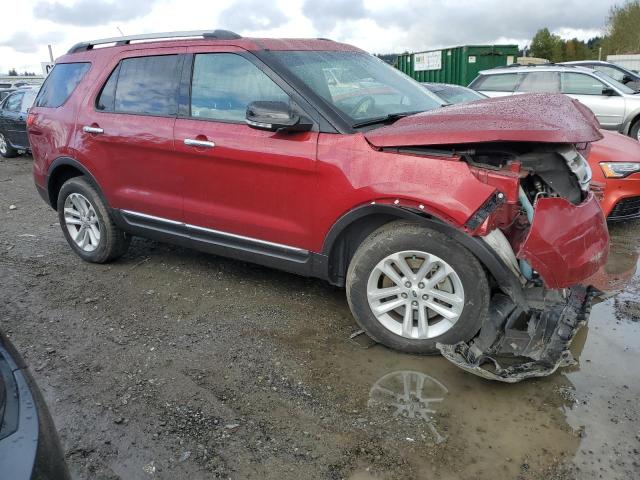 1FM5K8D84EGA55026 - 2014 FORD EXPLORER XLT RED photo 4