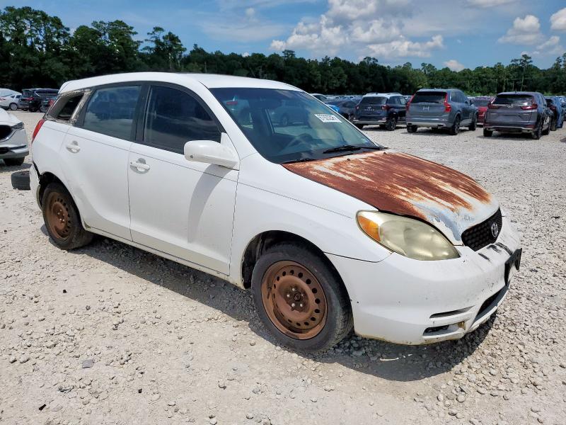 2T1KR32E73C014285 - 2003 TOYOTA MATRIX XR თეთრი ფოტო 4