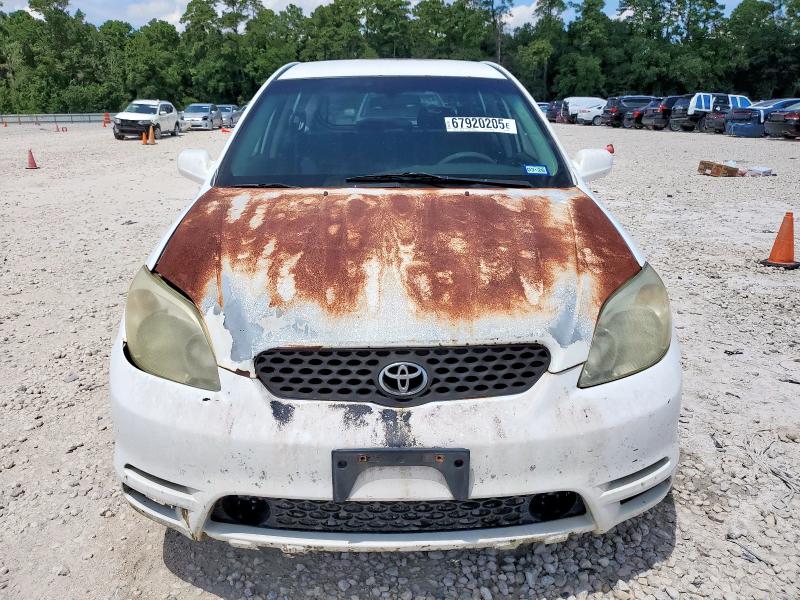 2T1KR32E73C014285 - 2003 TOYOTA MATRIX XR თეთრი ფოტო 5