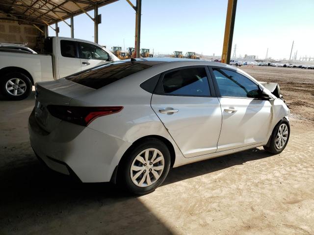 3KPC24A61NE176006 - 2022 HYUNDAI ACCENT SE WHITE photo 3