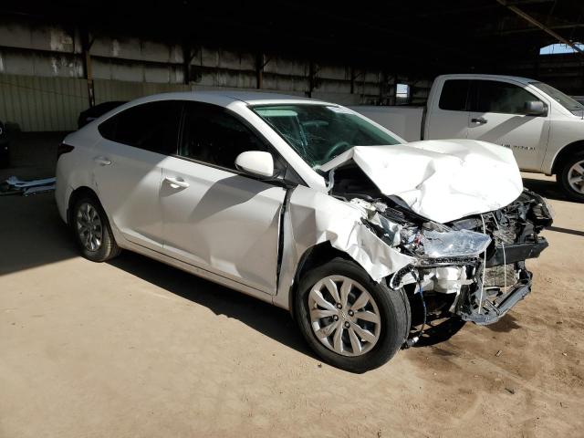 3KPC24A61NE176006 - 2022 HYUNDAI ACCENT SE WHITE photo 4