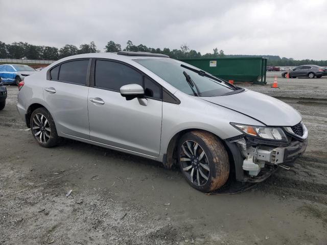 2HGFB2F9XFH538491 - 2015 HONDA CIVIC EXL SILVER photo 4