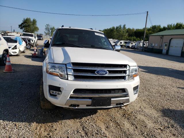 1FMJK1MTXFEF37913 - 2015 FORD EXPEDITION EL PLATINUM WHITE photo 5