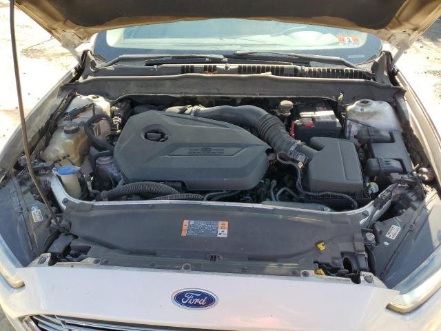 3FA6P0HR7DR316337 - 2013 FORD FUSION SE WHITE photo 11