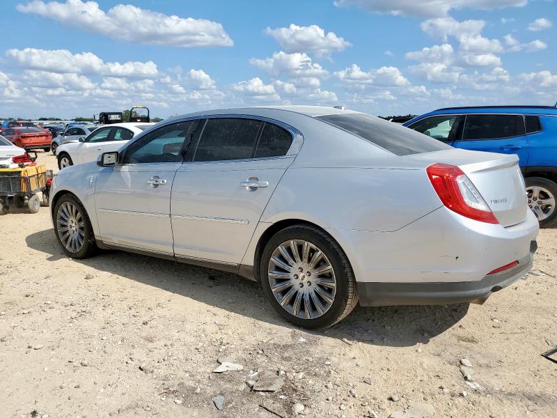 1LNHL9DK2DG612946 - 2013 LINCOLN MKS SILVER photo 2