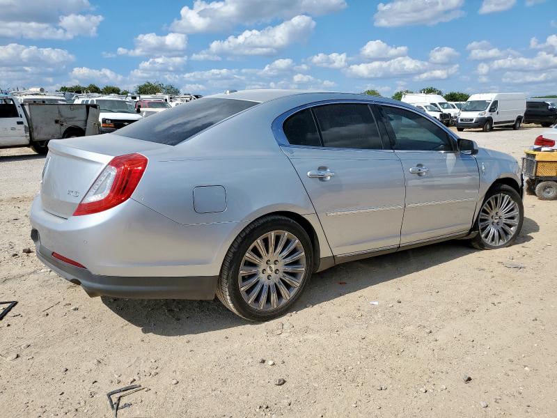 1LNHL9DK2DG612946 - 2013 LINCOLN MKS SILVER photo 3