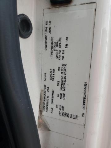 1HTMMMML3KH514854 - 2019 INTERNATIONAL 4000 4300 Weiß Foto 14