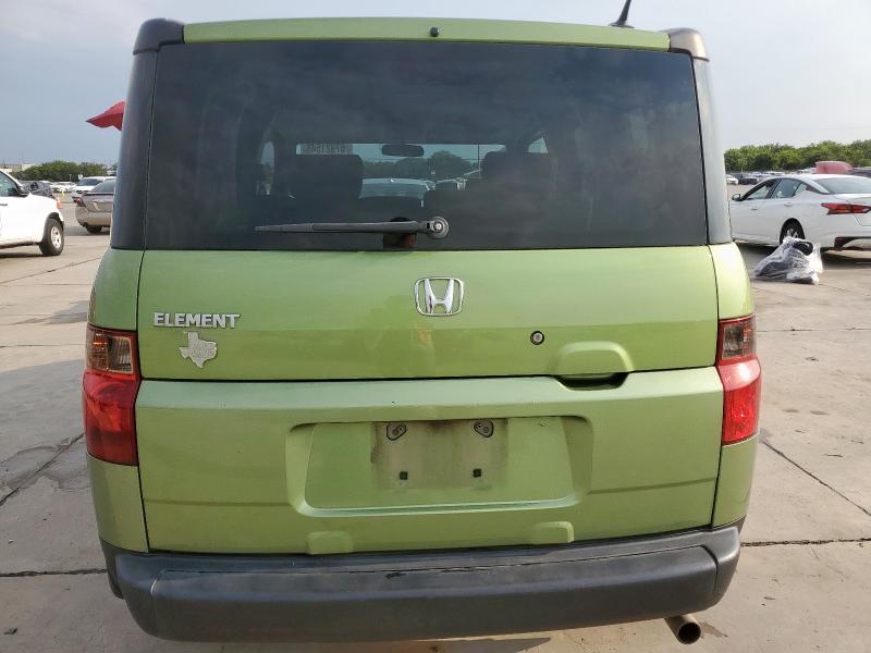 5J6YH18776L016569 - 2006 HONDA ELEMENT EX GREEN photo 6