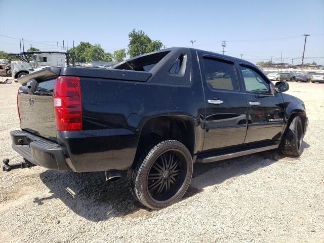 3GNEC12077G138129 - 2007 CHEVROLET AVALANCHE C1500 BLACK photo 3