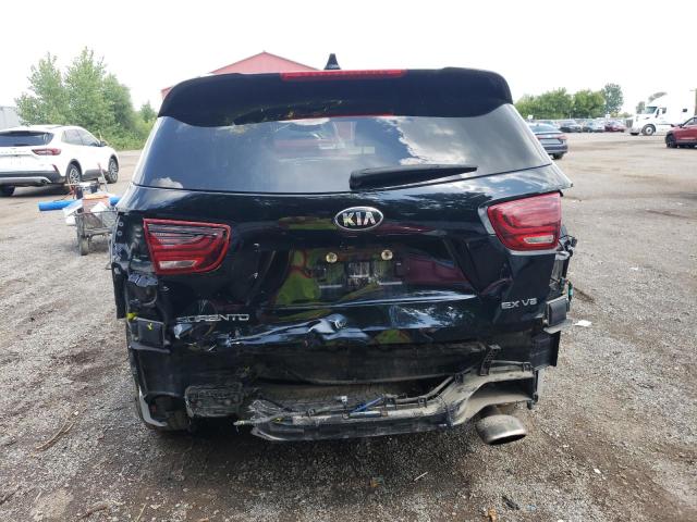 5XYPHDA52KG438427 - 2019 KIA SORENTO EX BLACK photo 6
