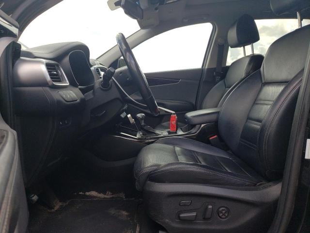 5XYPHDA52KG438427 - 2019 KIA SORENTO EX BLACK photo 7