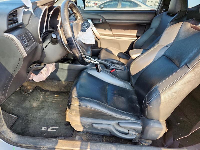 JTKJF5C77E3085894 - 2014 TOYOTA SCION TC SILVER photo 7