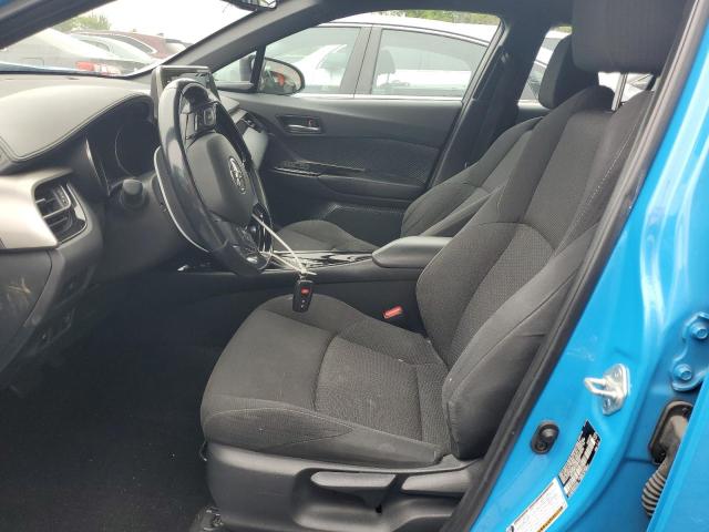 NMTKHMBX7KR068832 - 2019 TOYOTA C-HR XLE Bleu photo 7