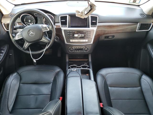 4JGDA5HB0FA597554 - 2015 MERCEDES-BENZ ML 350 4MATIC SILVER photo 8