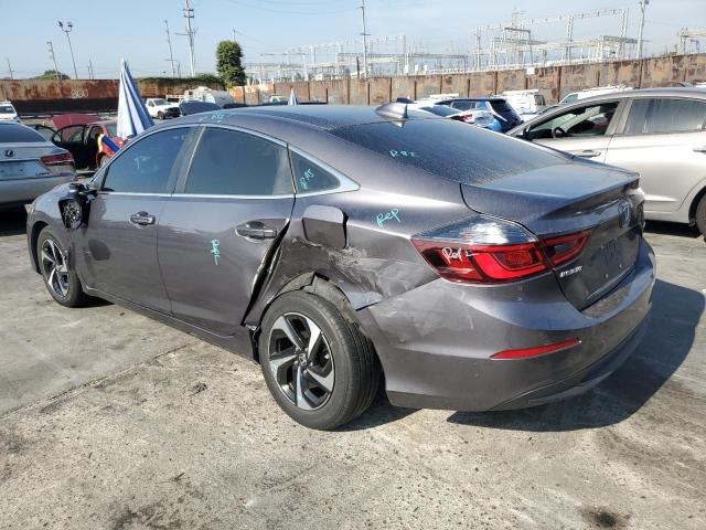 19XZE4F55ME011642 - 2021 HONDA INSIGHT EX GRAY photo 2