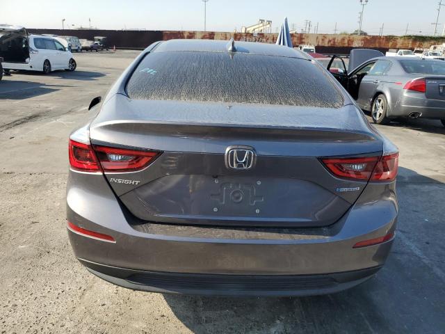 19XZE4F55ME011642 - 2021 HONDA INSIGHT EX GRAY photo 6