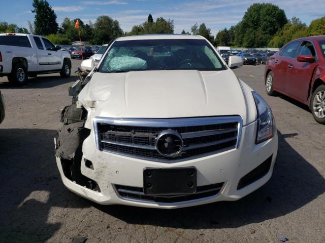 1G6AB5R36D0146128 - 2013 CADILLAC ATS LUXURY WHITE photo 5