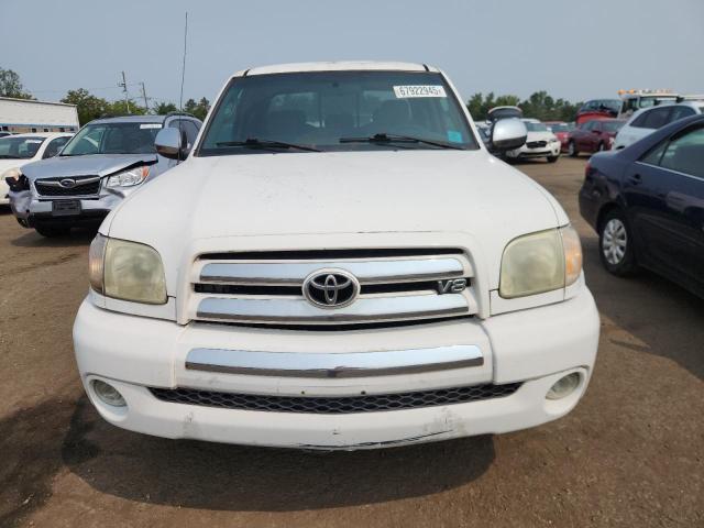 5TBBT44185S460093 - 2005 TOYOTA TUNDRA ACCESS CAB SR5 WHITE photo 5