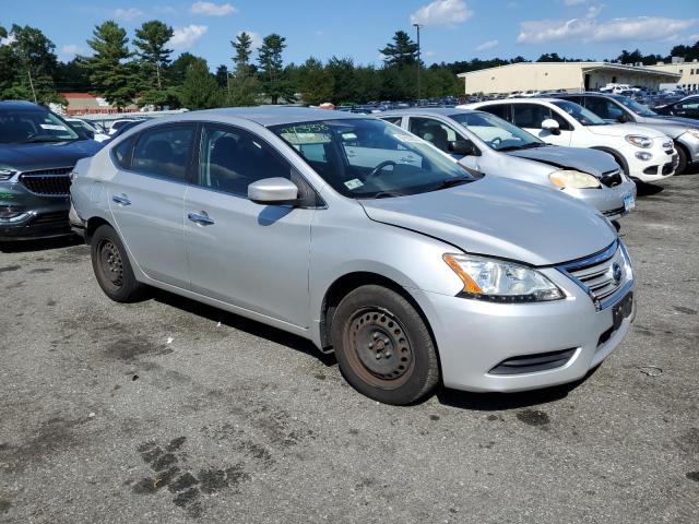 3N1AB7AP5EY290352 - 2014 NISSAN SENTRA S SILVER photo 4