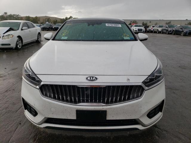 KNALC4J1XH5063749 - 2017 KIA CADENZA PREMIUM WHITE photo 5