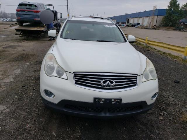 JN1BJ0HR9DM481666 - 2013 INFINITI EX37 BASE WHITE photo 5