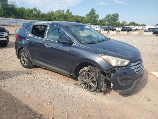 5XYZT3LB9DG033754 - 2013 HYUNDAI SANTA FE S BLUE photo 4