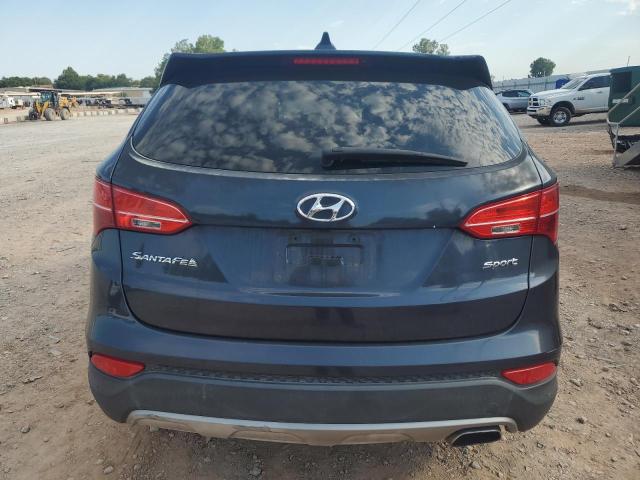 5XYZT3LB9DG033754 - 2013 HYUNDAI SANTA FE S BLUE photo 6