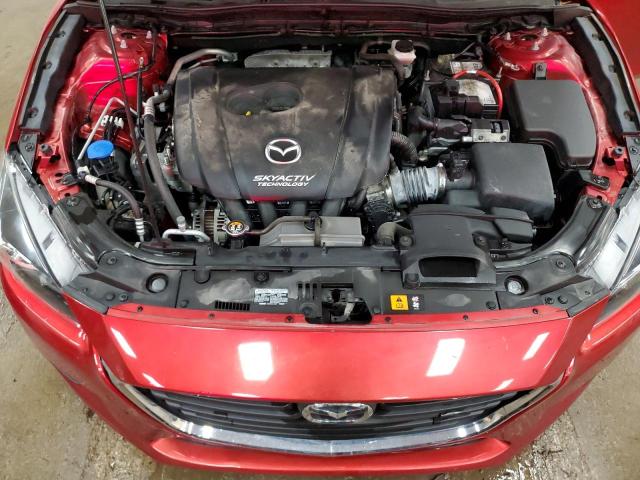 3MZBN1U71JM214546 - 2018 MAZDA 3 SPORT წითელი ფოტო 11