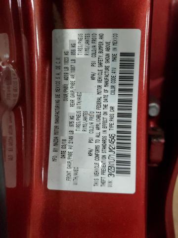3MZBN1U71JM214546 - 2018 MAZDA 3 SPORT წითელი ფოტო 13