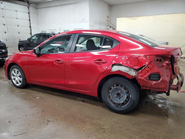 3MZBN1U71JM214546 - 2018 MAZDA 3 SPORT წითელი ფოტო 2