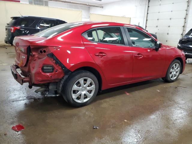 3MZBN1U71JM214546 - 2018 MAZDA 3 SPORT წითელი ფოტო 3