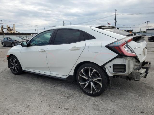 SHHFK7H45JU406877 - 2018 HONDA CIVIC SPORT WHITE photo 2