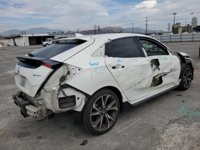 SHHFK7H45JU406877 - 2018 HONDA CIVIC SPORT WHITE photo 3