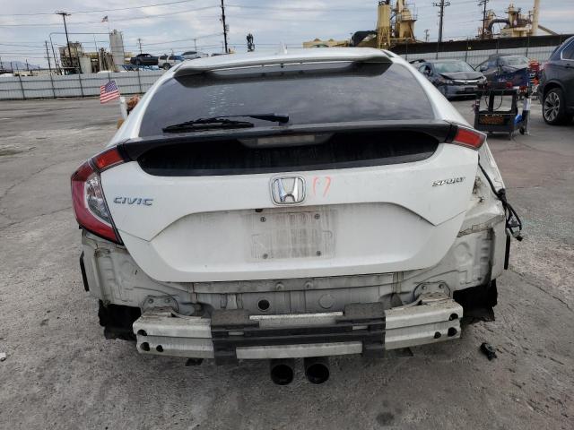 SHHFK7H45JU406877 - 2018 HONDA CIVIC SPORT WHITE photo 6