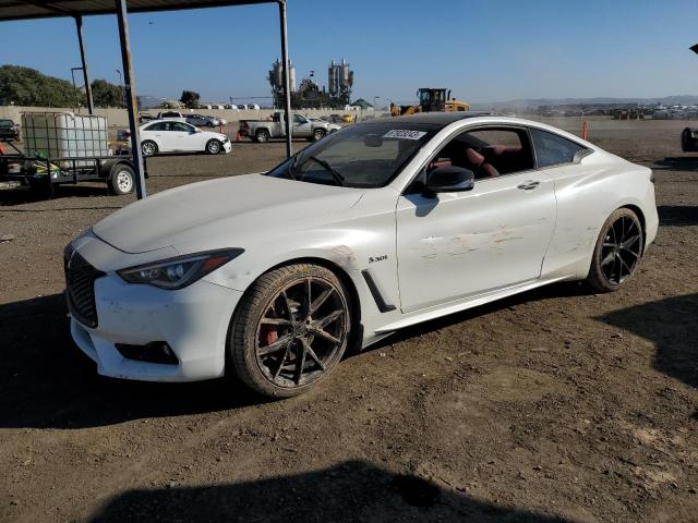 JN1FV7EL8JM631356 - 2018 INFINITI Q60 RED SPORT 400 WHITE photo 1