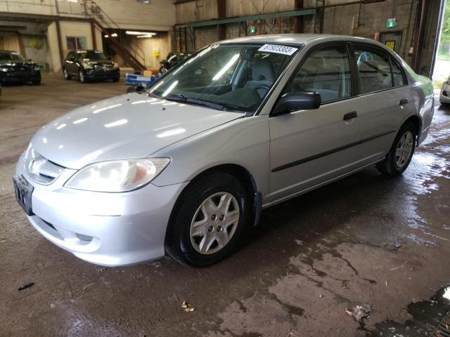 2HGES16374H918452 - 2004 HONDA CIVIC DX VP SILVER photo 1