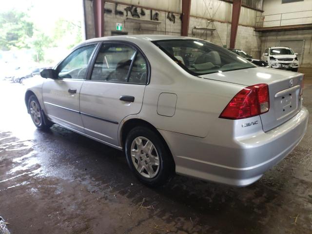 2HGES16374H918452 - 2004 HONDA CIVIC DX VP SILVER photo 2