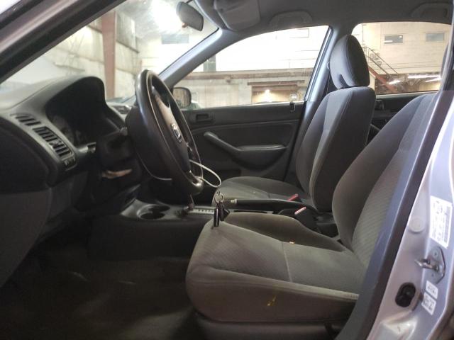 2HGES16374H918452 - 2004 HONDA CIVIC DX VP SILVER photo 7