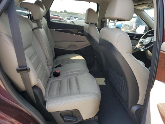 5XYPH4A50JG346425 - 2018 KIA SORENTO EX BURGUNDY photo 11
